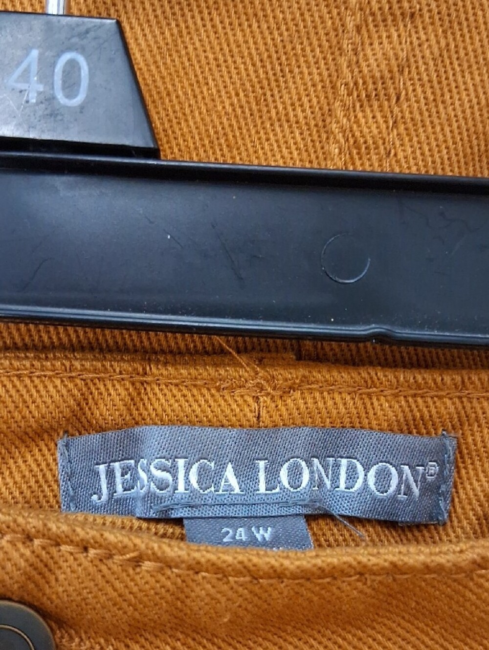 NWT Jessica London Golden Midi Skirt with Pockets - Picture 2 of 9